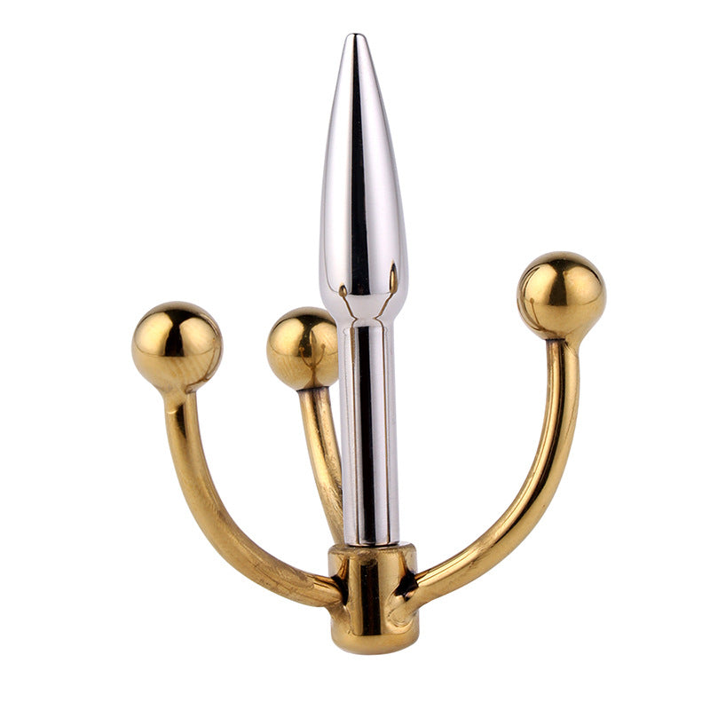Stainless Steel Urethral Plug Expansion Masturbation Props - 8mm - image 0