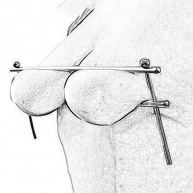 BDSM Breast Clamp Bar - image 0