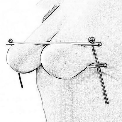 BDSM Breast Clamp Bar - image 0