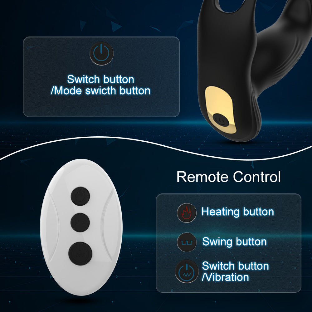 Remote Control Heating Vibrating Prostate Massager - image 6