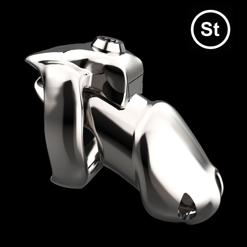 Steel Holy Trainer V5 Chastity Cage - Standard - Ring 55mm(2.17in) - image 2