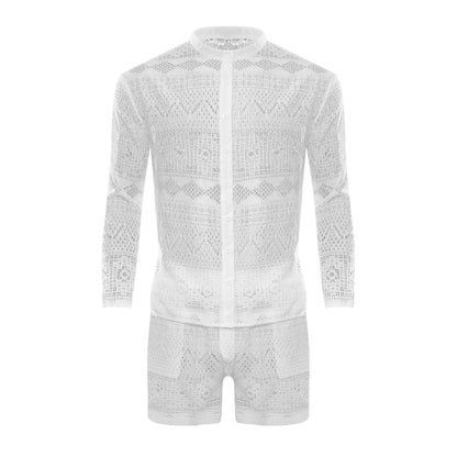 Lace Shirt Sets - image 1