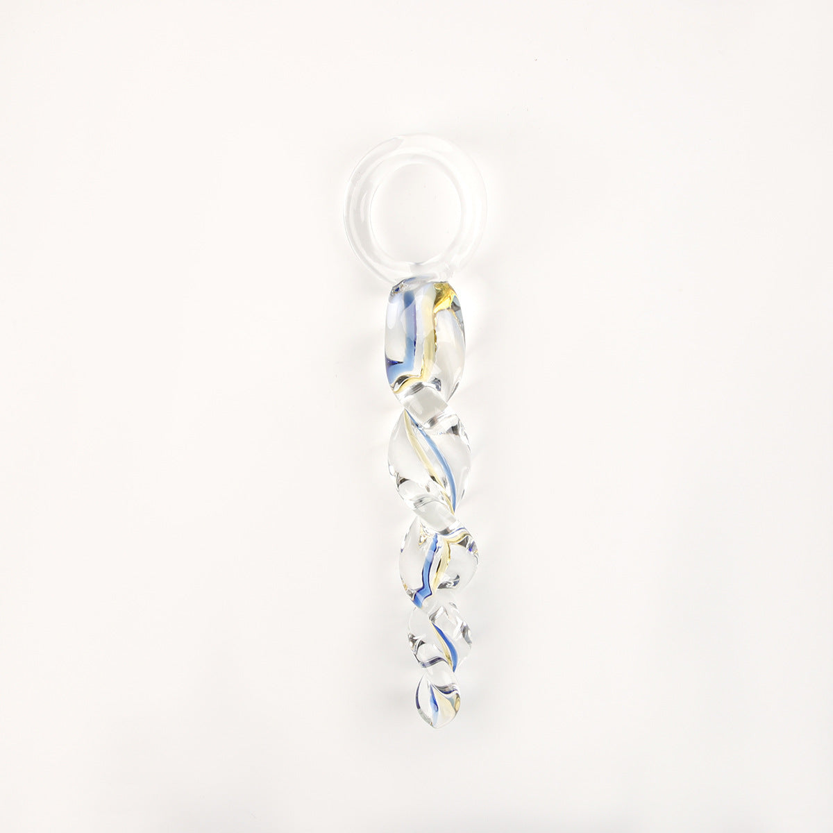 Anal Trainer Crystal Thread Glass Anal Plug - C - image 6