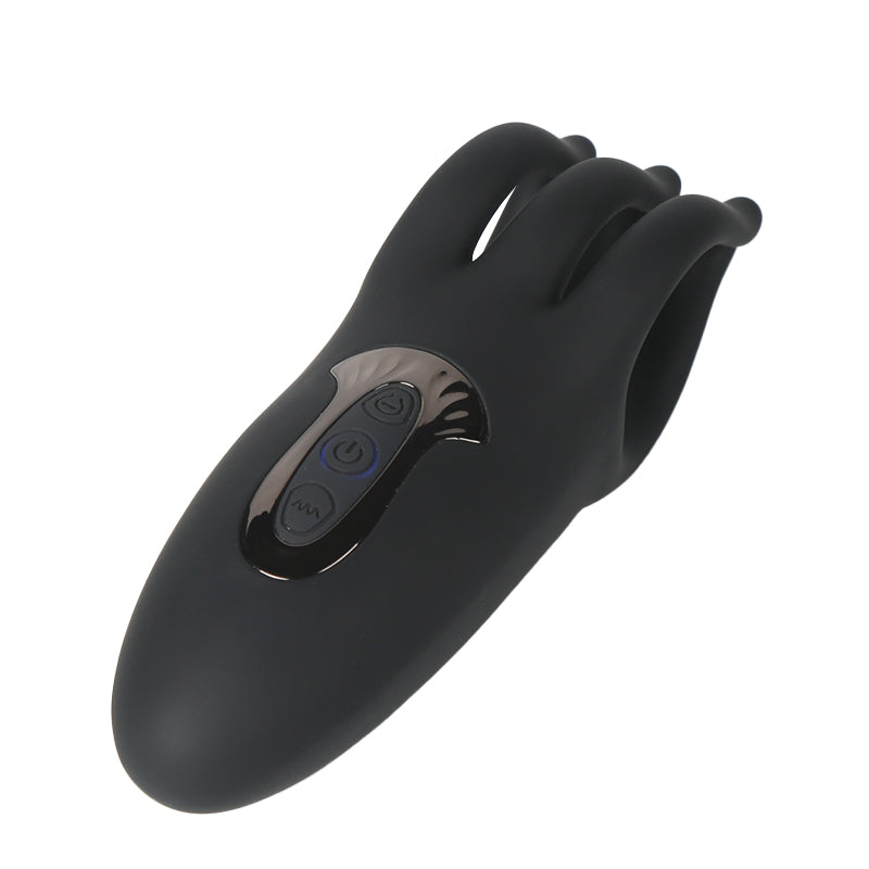 6-Finger Glans Massager with 10 Vibration Modes - image 4