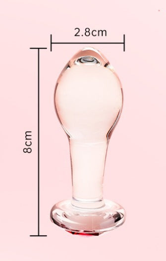 Lumin Crystal Glass Pleasure Wand - S - image 0
