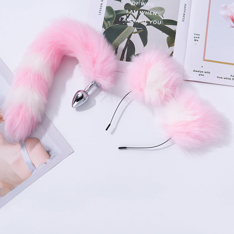Multicolored Tail & Ears Pet Sets - E - image 0