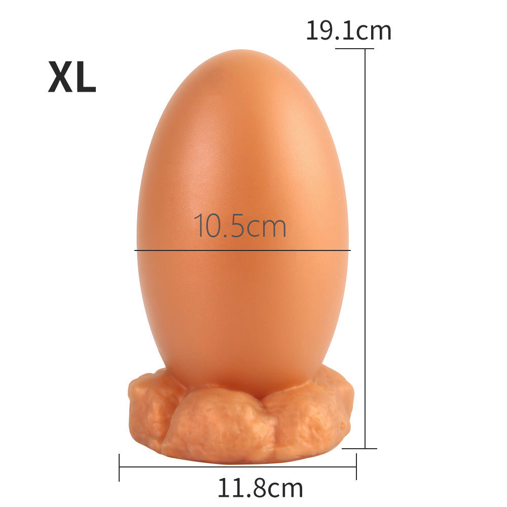 Plug Anal Egg - Gold - XL - image 10