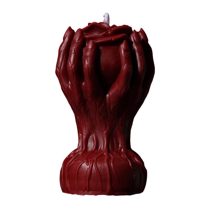 Hand Flower Low Temperature Scented Candle  - image 1