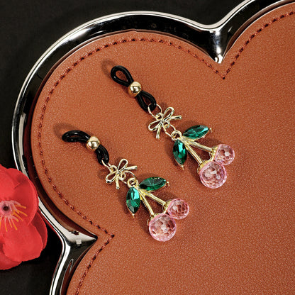 Cherry Nipple Rings (Non-Piercing) - image 1