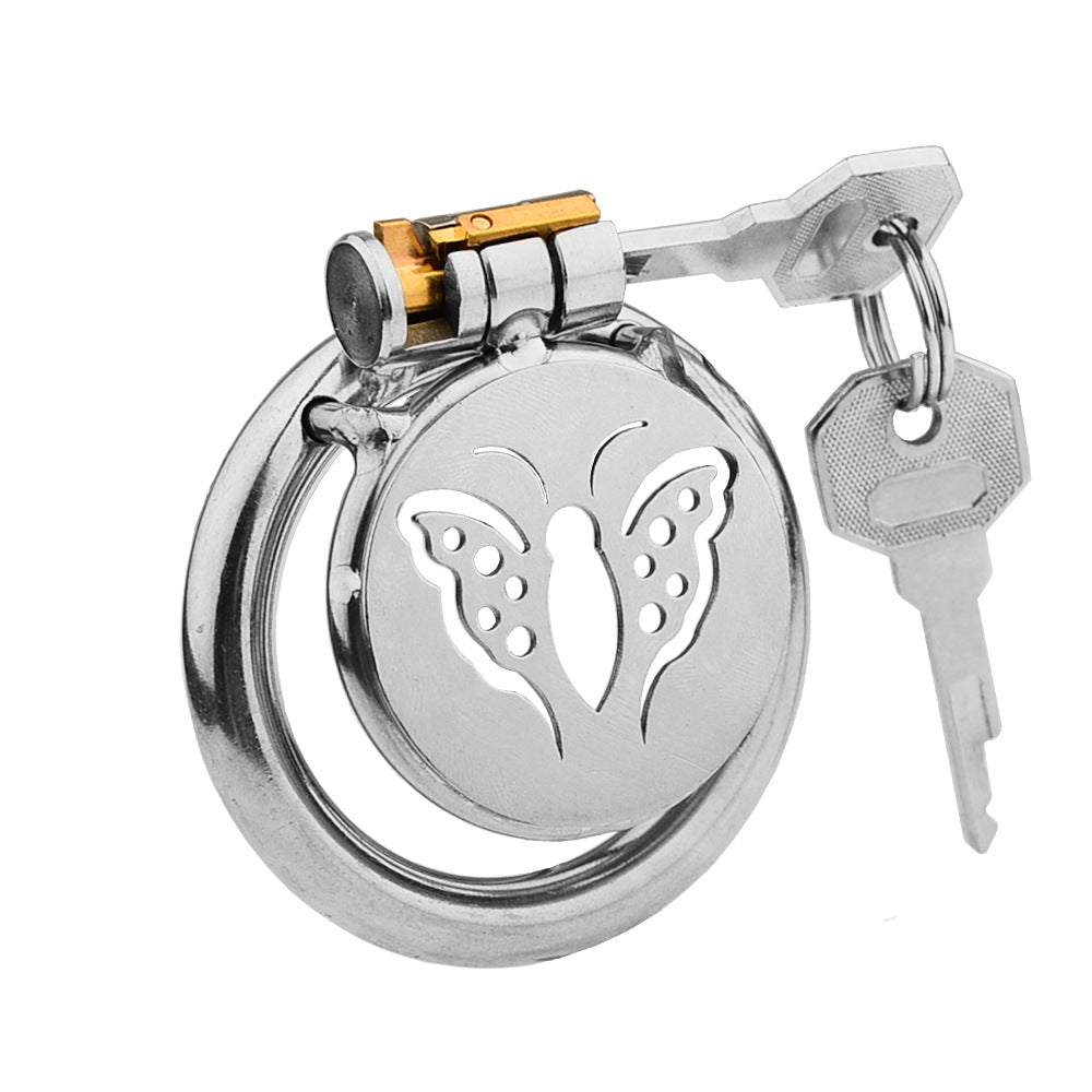 Butterfly Flat Chastity Cage Sissy Cage - 50mm - image 0