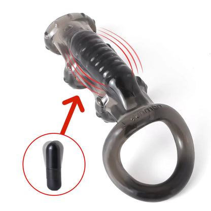 Vibrating Cock Ring - Sex Penis Enhancer - image 0