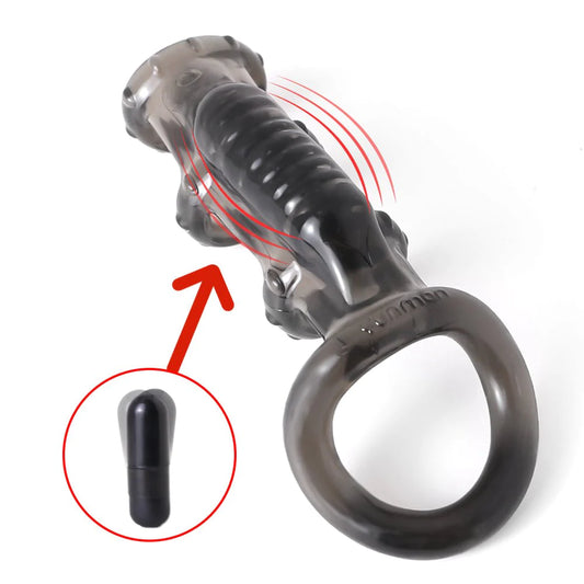 Vibrating Cock Ring - Sex Penis Enhancer - image 0