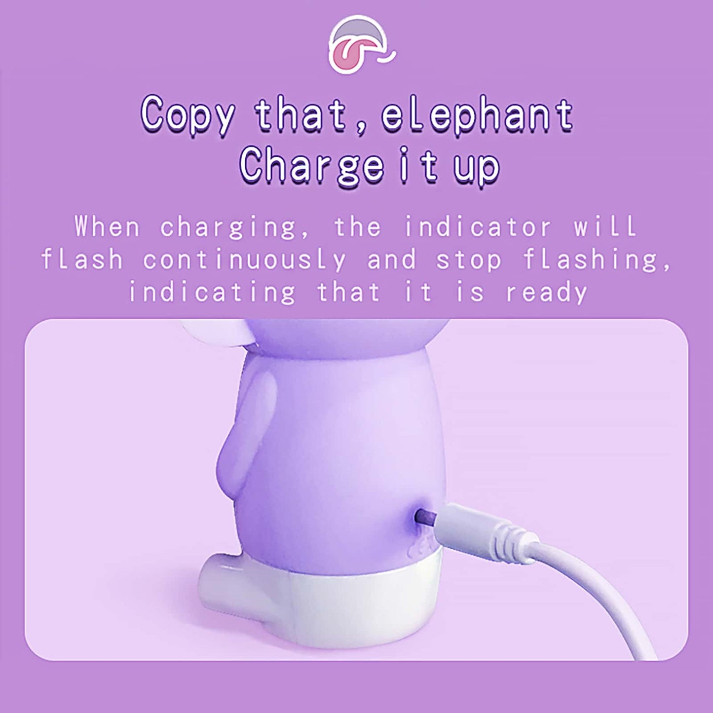 Mini Elephant Vibrator – Pocket Pleasure with Big Power - image 3