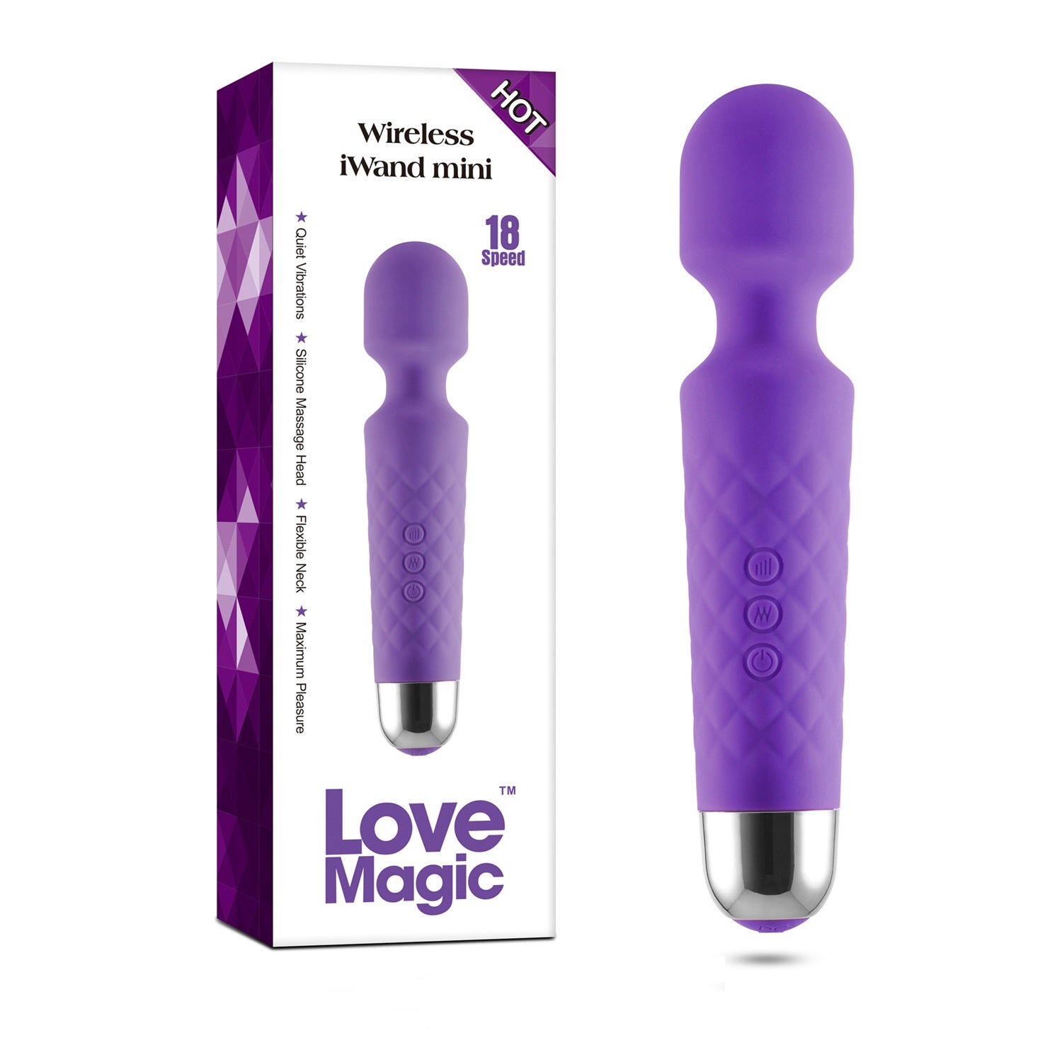 Vibrator Wand Clit Stimulator Vibrators - Purple - image 8
