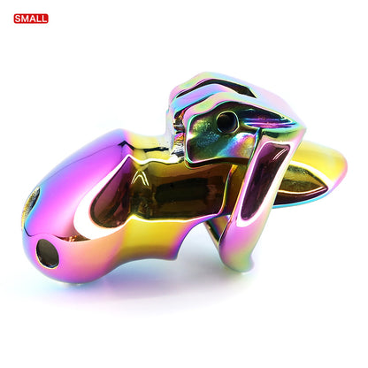 Rainbow HT-V4 Stainless Steel Male Chastity Device - Small-50mm - image 4
