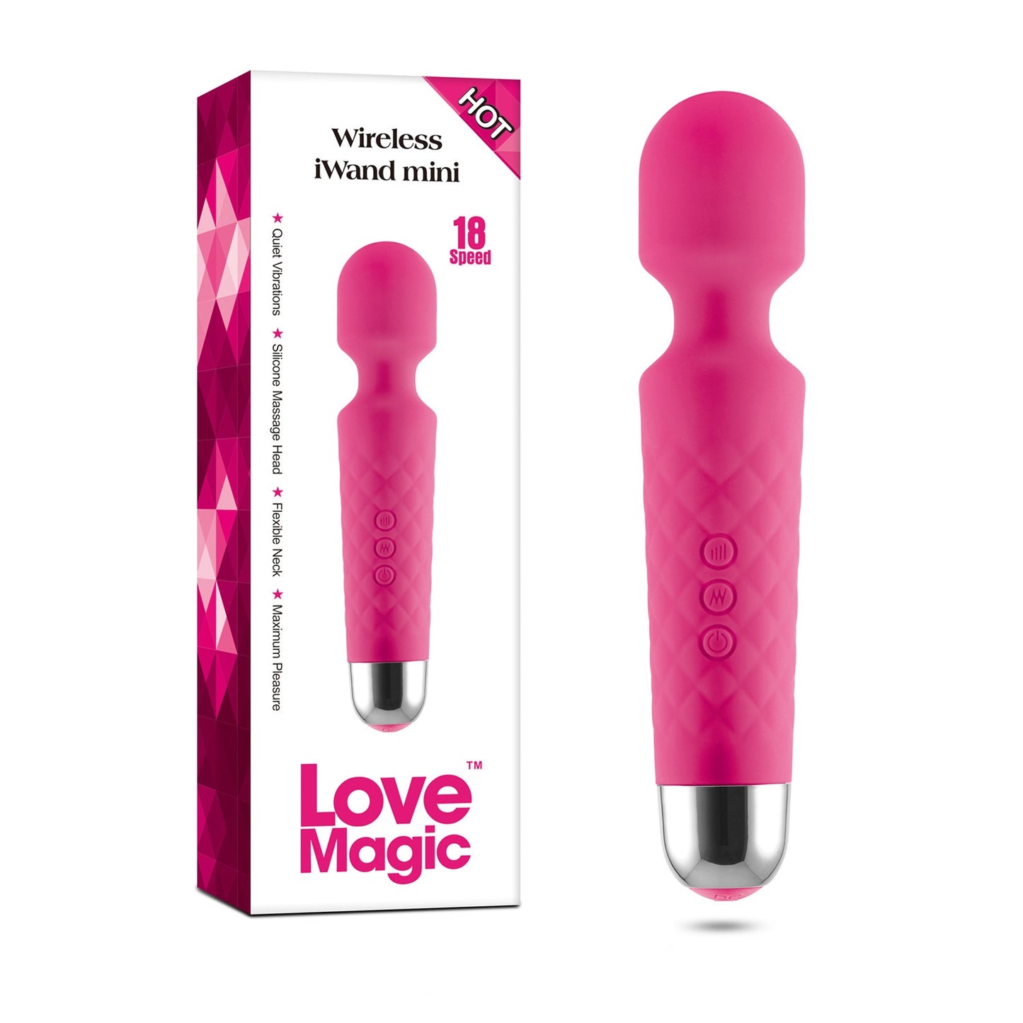 Vibrator Wand Clit Stimulator Vibrators - Pink - image 6
