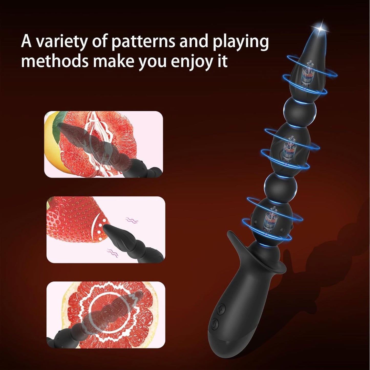 Triple Motor Anal Vibrator – 10 Speed - image 3