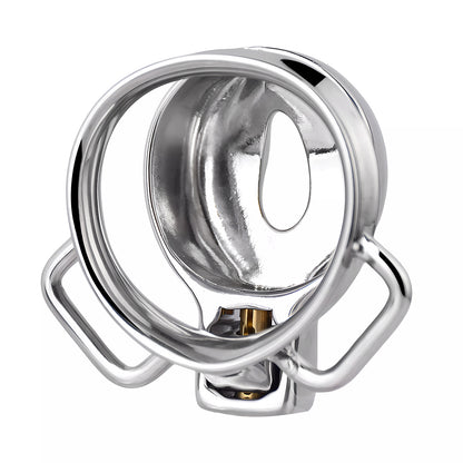 Stainless Steel Sissy Chastity Cage - image 4