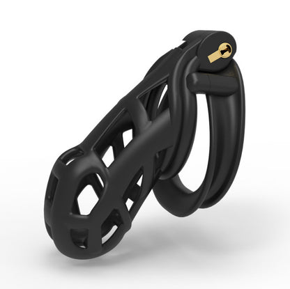 Double Lock Cobra Chastity Cage Resin Exquisite - XL - image 3