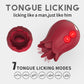 2-in-1 Rose Toy – Clitoral Licking & Vibration  Waterproof & Quiet - image 4