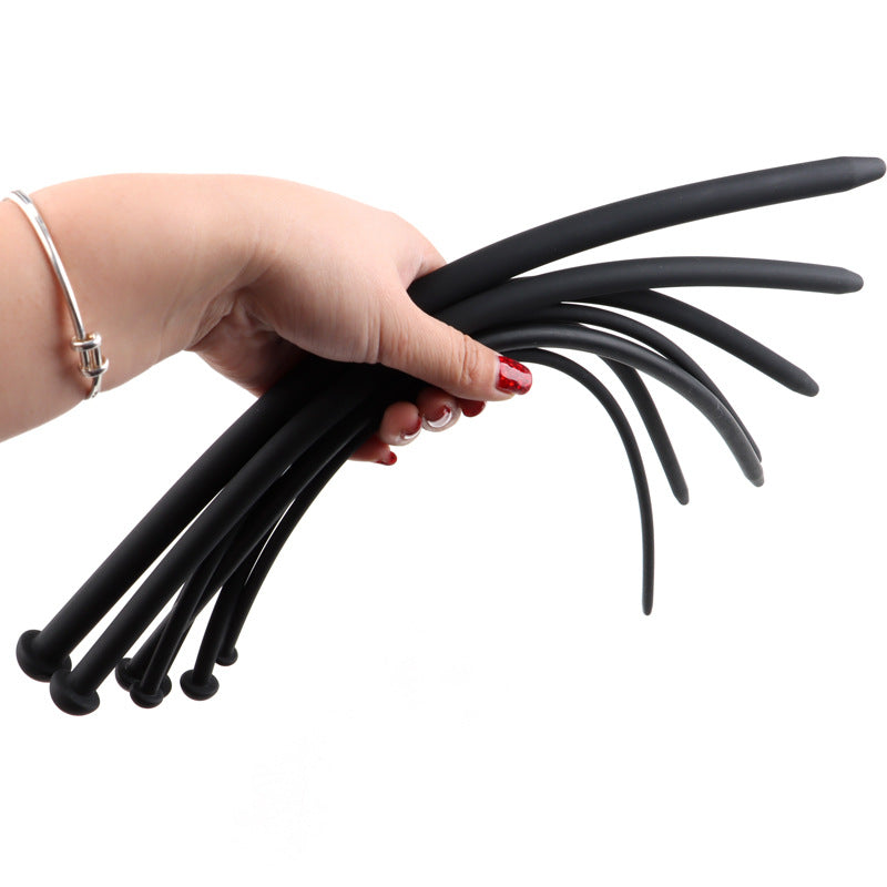 Black Silicone Urethral Sounds 7pcs Set - 4.5mm - 11.5mm: 7 pcs set - image 0