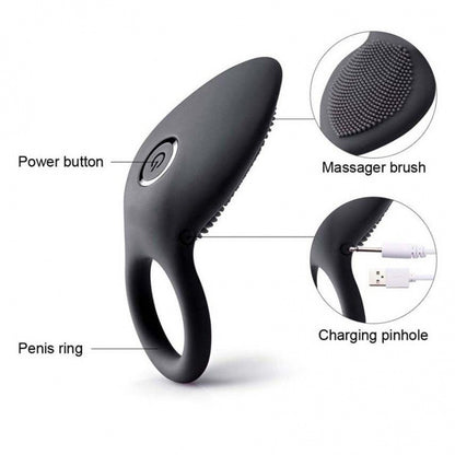 10 Speeds Vibrator With Ring - image 3