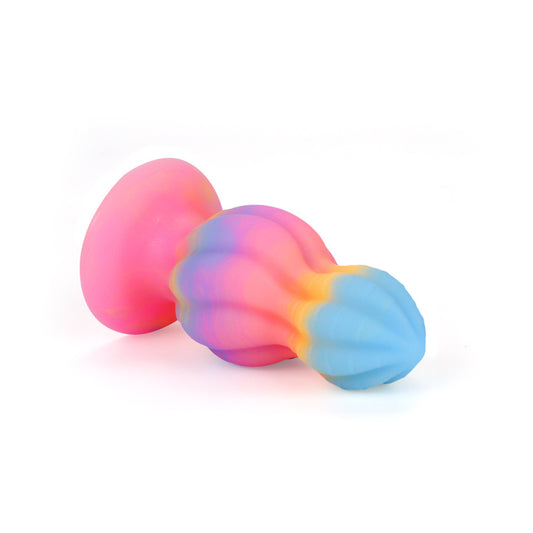Dual-Size Fantasy Gourd Silicone Dildo with Glow-in-the-Dark & Suction Cup - image 1