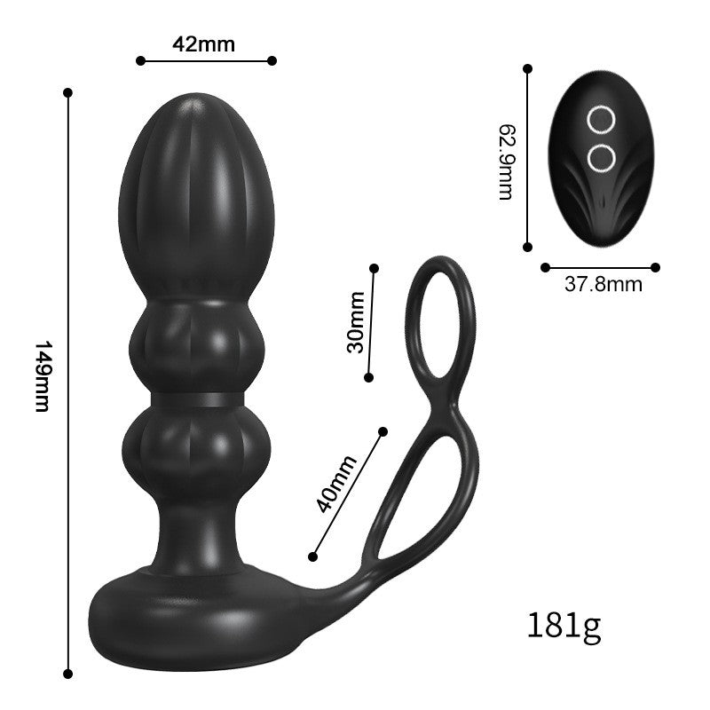 Prostate Massager with1 Trusting and 5 Vibrating Modes - image 3
