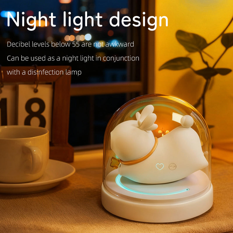 Elk Glow Dual-Stim Night Light Suction & Vibration Massager with UV Sanitize Mode - image 3