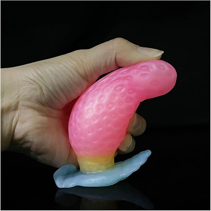 Strawberry Liquid Silicone Anal Plug - image 1