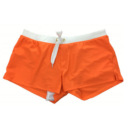 Square Cut Swim Trunks Men Underwear - Oranage - XXL - image 5