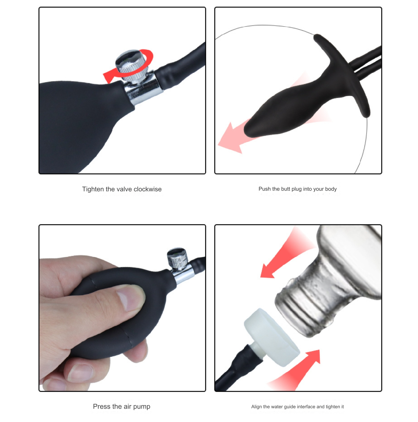 Enema Inflatable Anal Congestion Anal Cleaning Device - image 3
