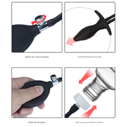 Enema Inflatable Anal Congestion Anal Cleaning Device - image 3