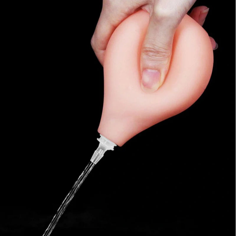 Ealistic Suction Cup Dildo With Squeezable Bulb - image 6