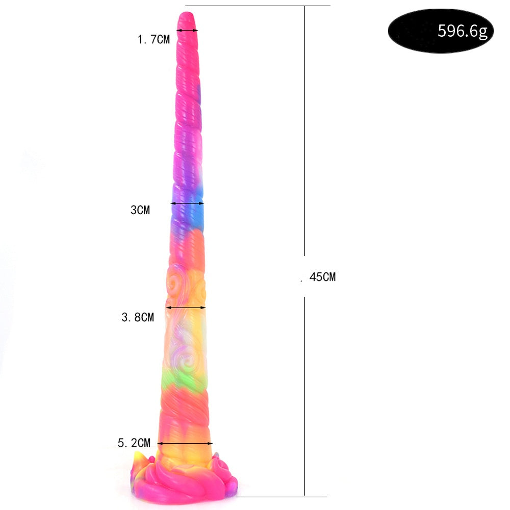 Glow-in-the-Dark Unicorn Dildo - image 3