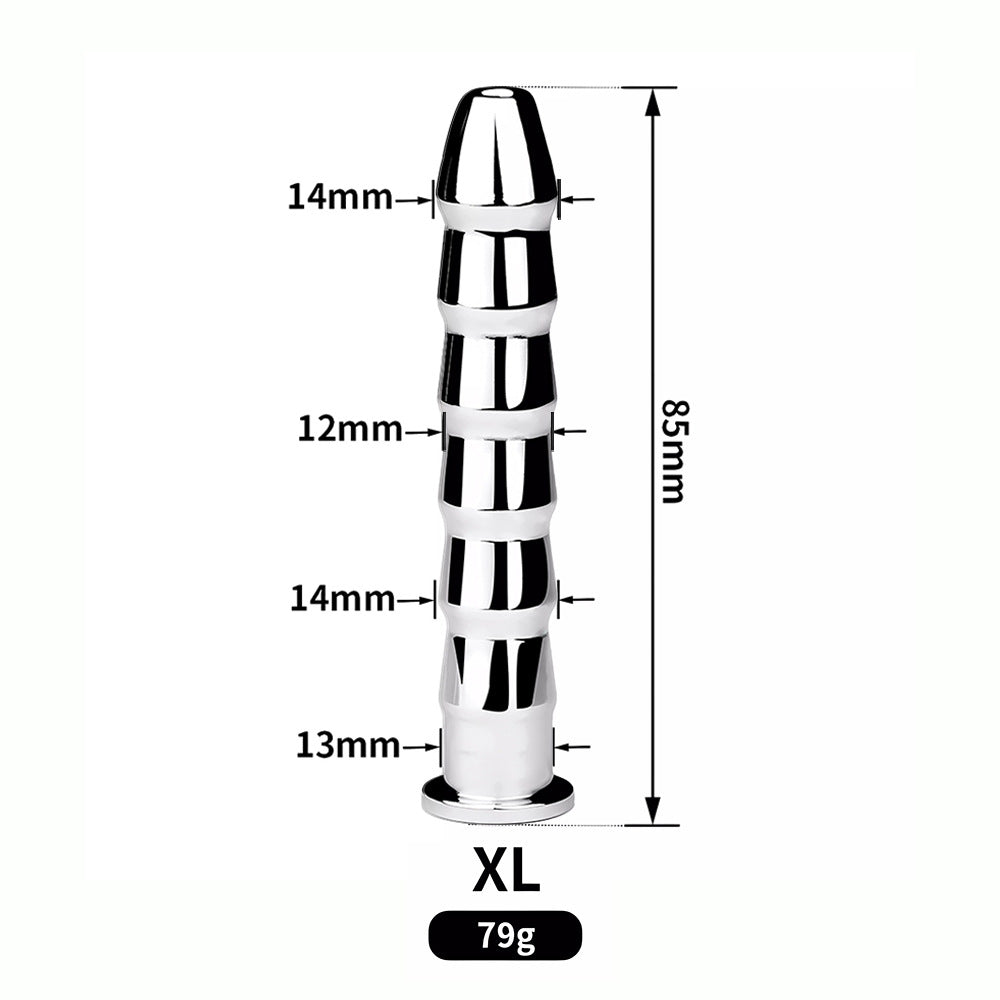 Stainless Steel Penis Plug Urethral Toy - XL - image 3
