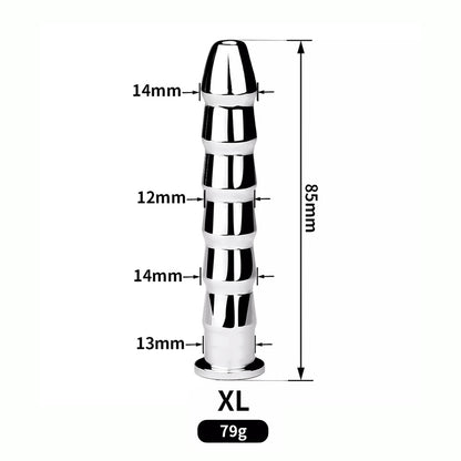 Stainless Steel Penis Plug Urethral Toy - XL - image 3