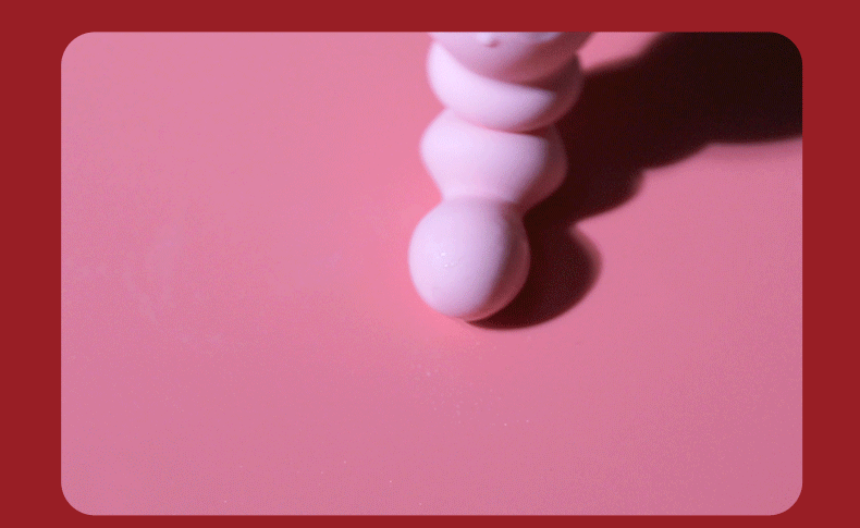 Silicone Vibrating Beaded Butt Plug - image 6
