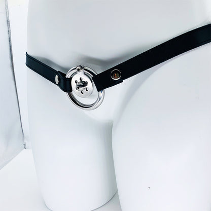 Mens Chastity Belt with Catheter Tube - image 3