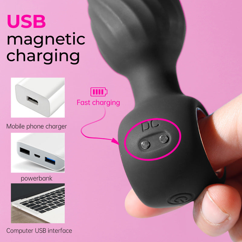 Silicone Vibrating Anal Plug With 9 Modes - image 1