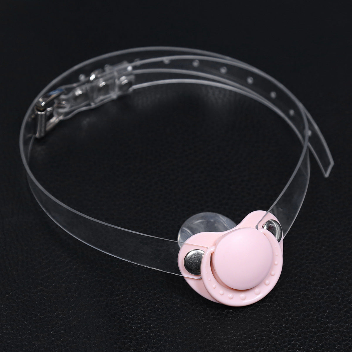 BDSM Silicone Mouth Gag - Pink - image 7