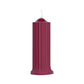 Low Temperature Candles SM Wax Dripping - Burgundy Pillar Candle - image 7