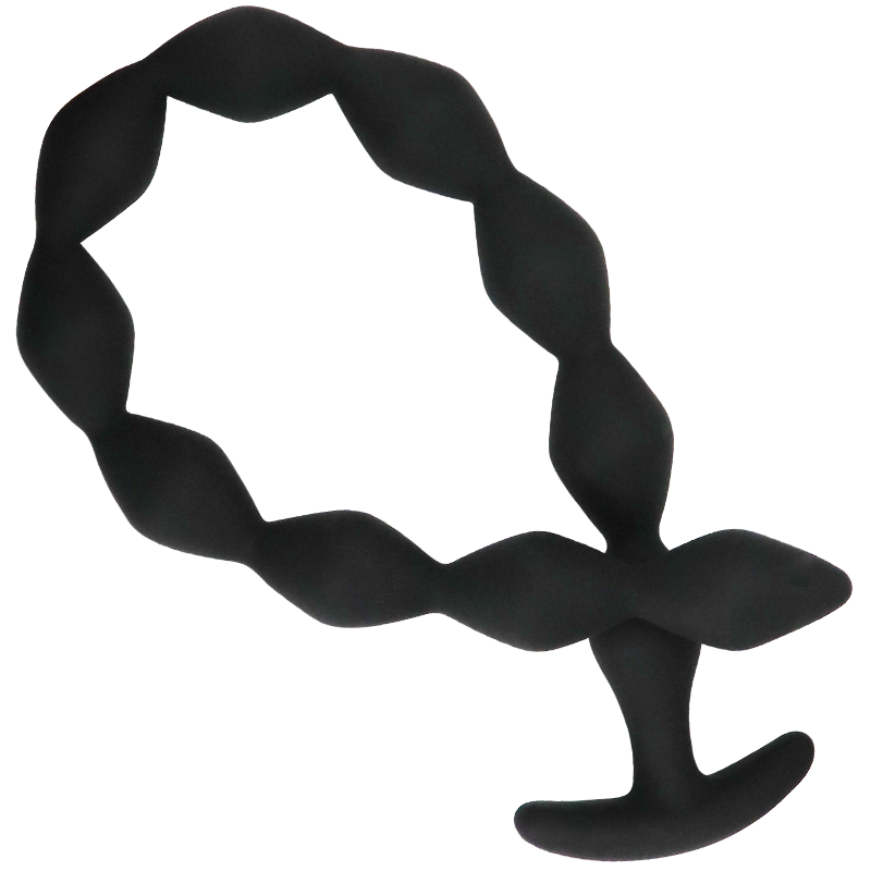 58cm Extra Long Butt Plug Pull Beads Anal Plug - Oval - image 20