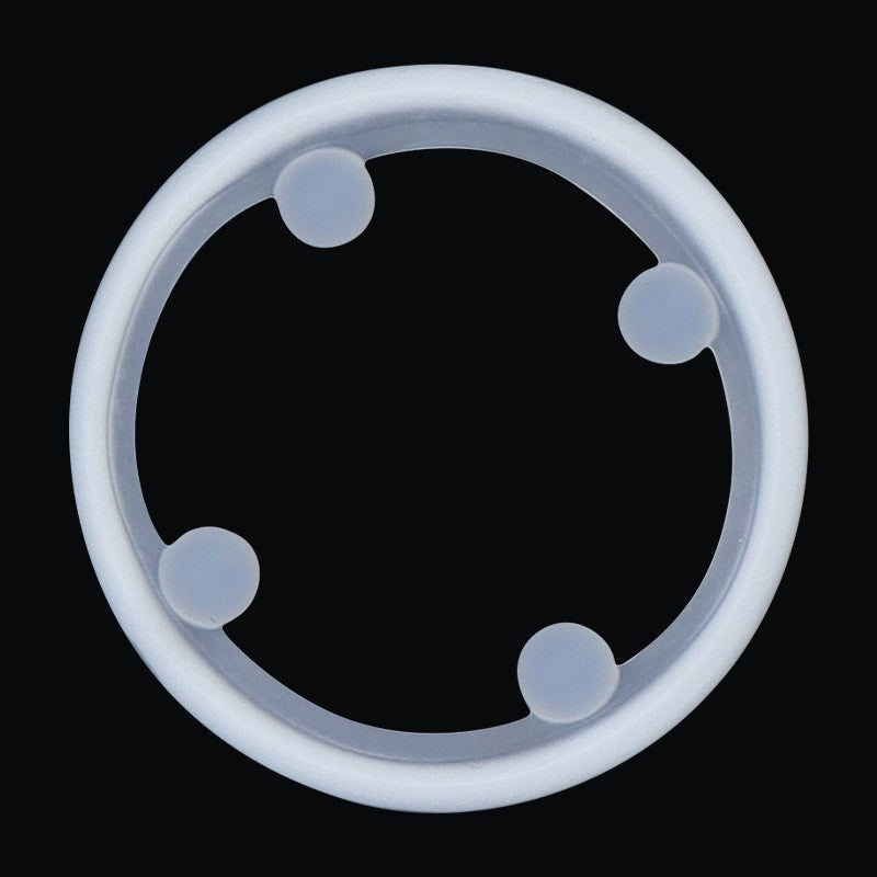Beaded Delay Ring Elastic Penis Ring - 4 beads - image 2