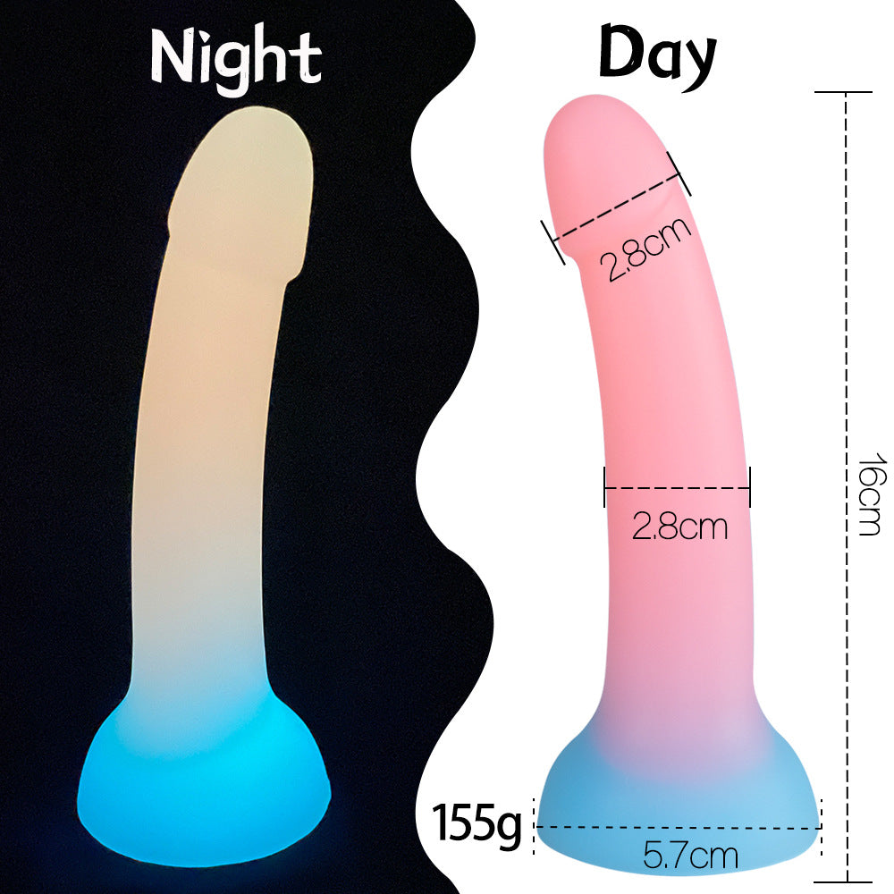 Luminous Silicone Dildo - A - image 7