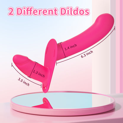 Rechargeable Ultimate Lesbian Strapon Double Dildo - image 4