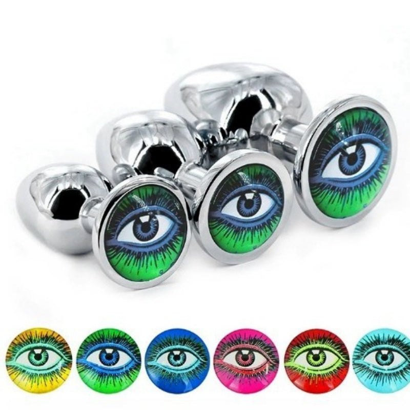 3-Round Jewel Butt Plug - image 4