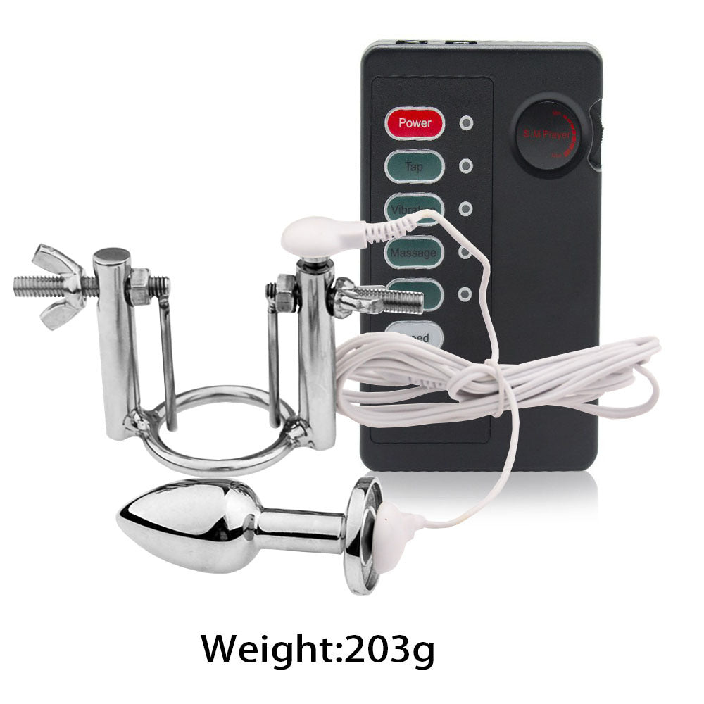 E-stim Electro Penis Dilator + Butt Plug - Penis Dilator + Butt Plug - image 0