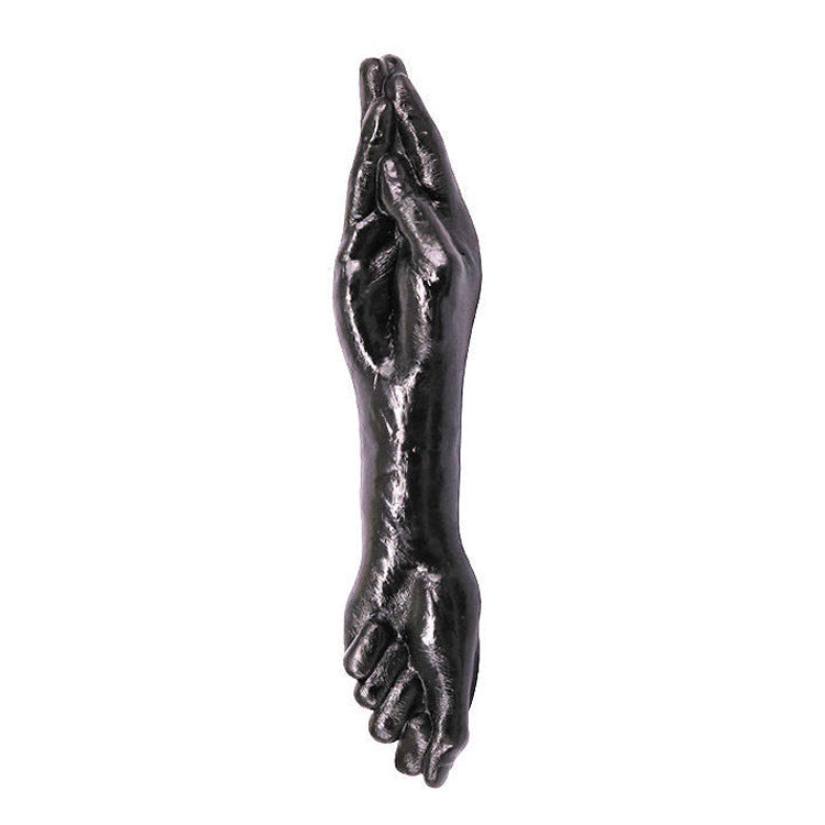PowerGrip Full Arm Fist Toy – Realistic PVC Depth Play Tool - Black - image 0