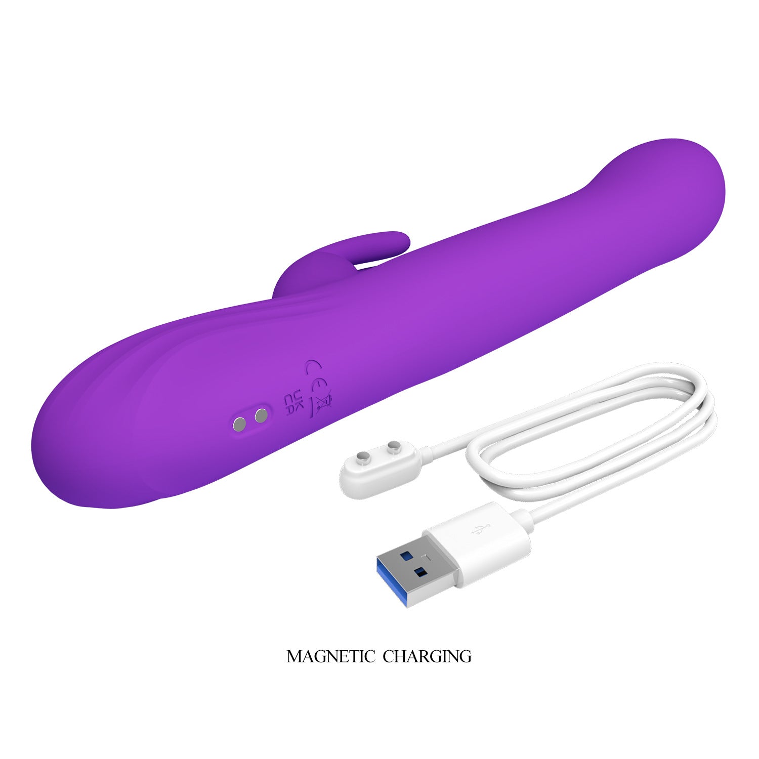 Dual Stimulation Rabbit Vibrator with LED Display - image 3